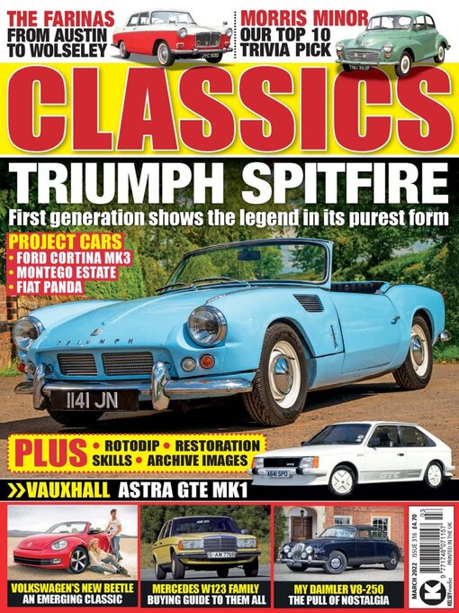 Title details for Classics Monthly by Kelsey Publishing Ltd - Available